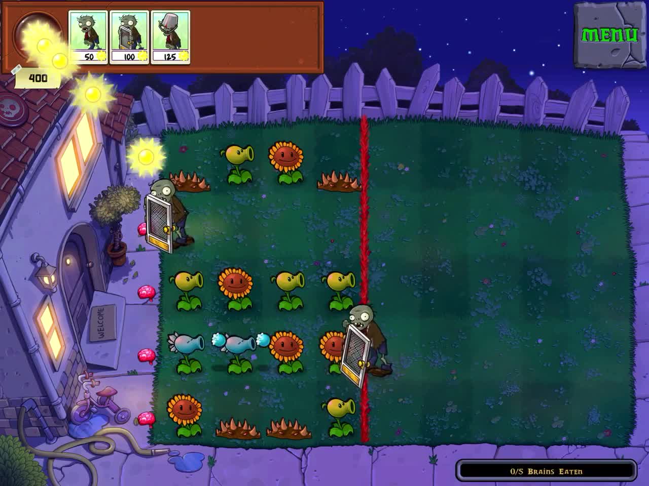 Plants vs Zombies - i, zombie too