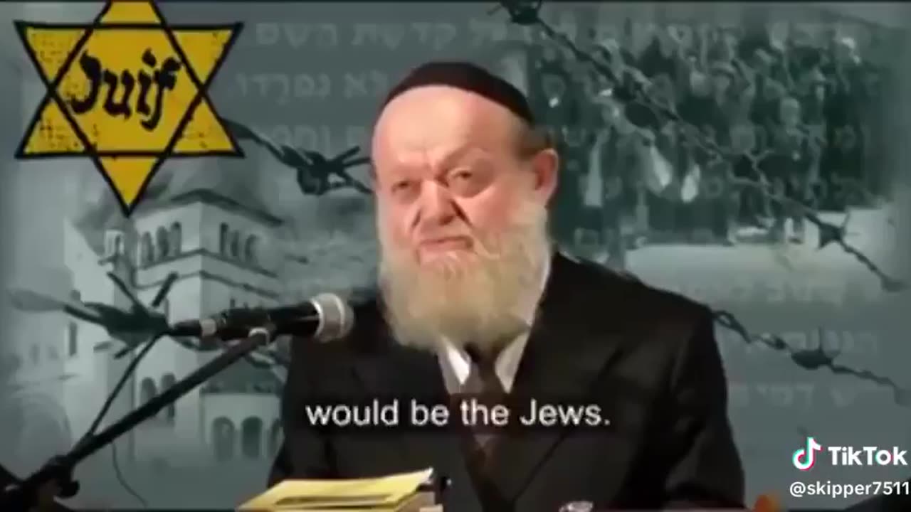 Rabbi Flat Out Says Hitler Was Fighting the Jewish Bolsheviks