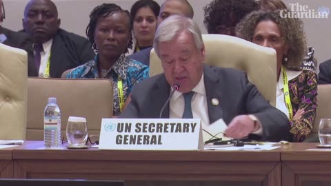 UN chief refusal to accept two - state solution for israel's and for Phalestine unacceptable