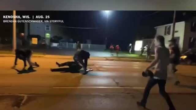 Kyle Rittenhouse shot in SELF DEFENSE