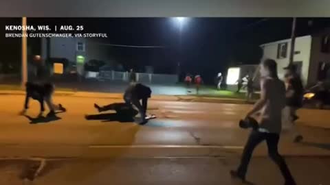 Kyle Rittenhouse shot in SELF DEFENSE