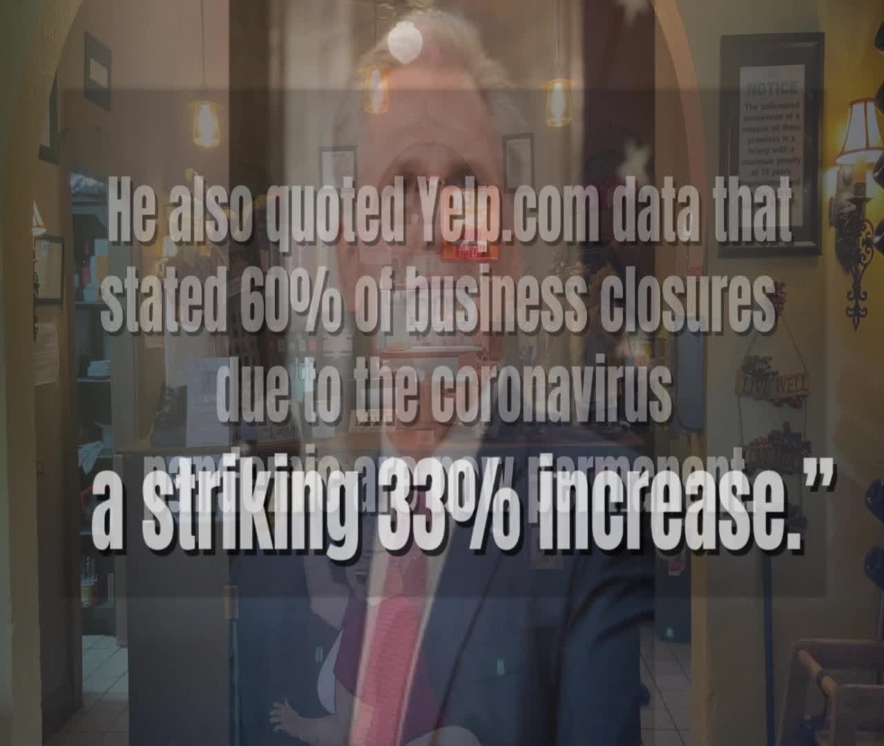 House Minority Leader Outlines the Damage Done to Small Business By COVID Cover-Up