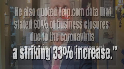 House Minority Leader Outlines the Damage Done to Small Business By COVID Cover-Up