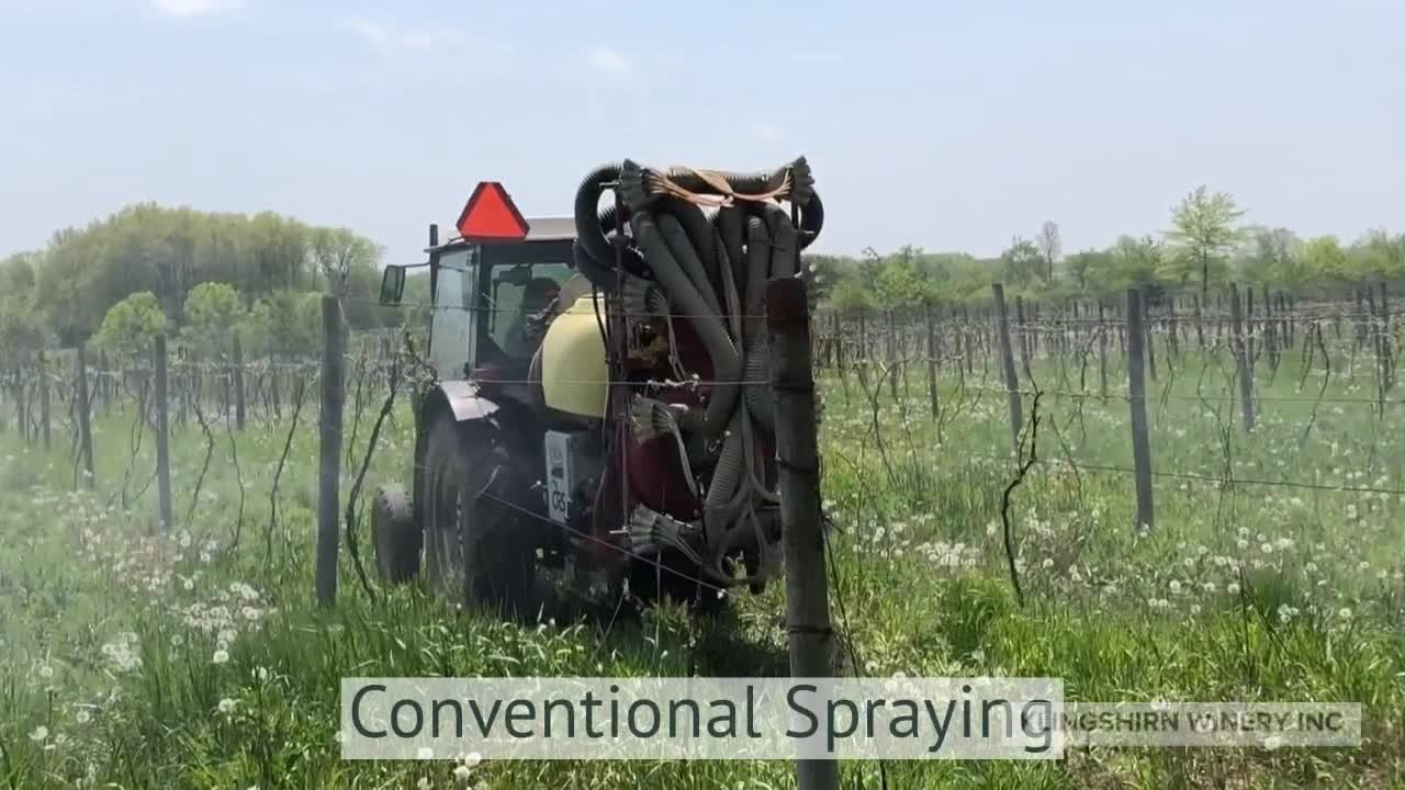 Intelligent Spray System for Vineyards