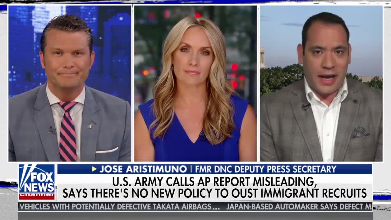 Jose Aristimuno on report of military outing immigrants, blasts Trump