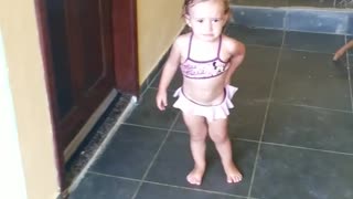 Little Girl Doesn't Want Mom to Drive