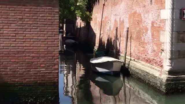 This is a street in Venice - Must See To Belive!!