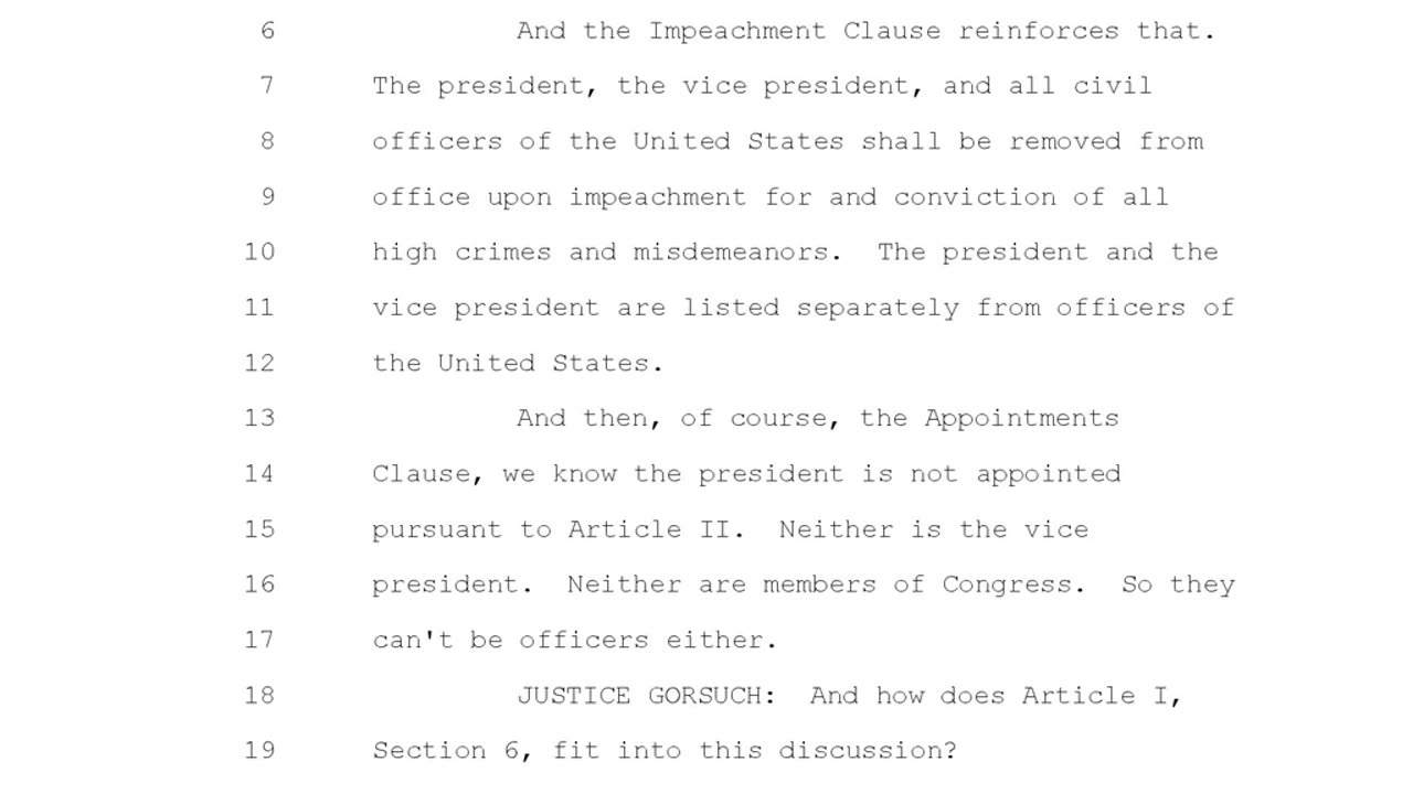 Donald J. Trump V. Norma Anderson, ET AL. Supreme court transcripts.