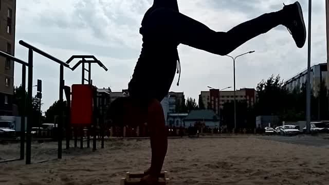 I'm in the street gymnastics world