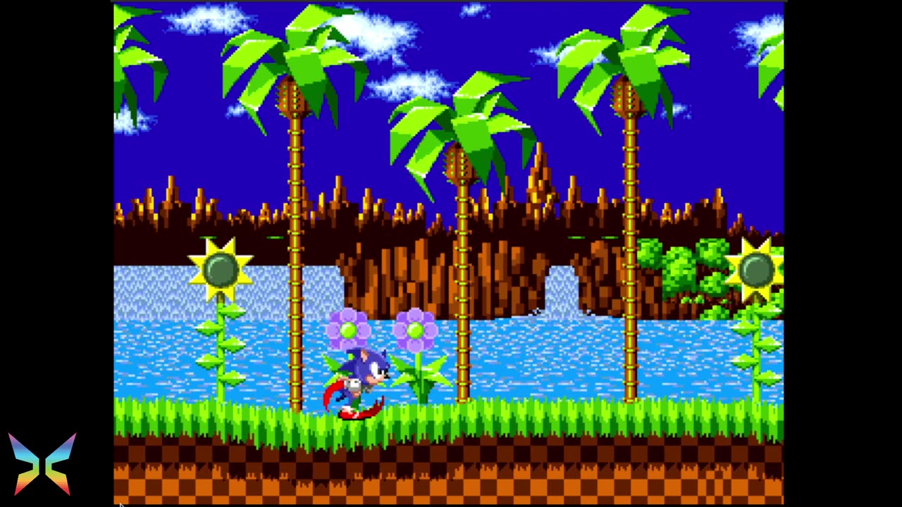 Sonic The Hedgehog Demo on the Commander X16