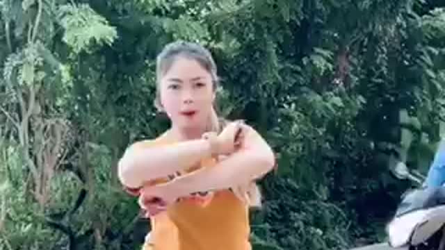 Sexy girl dance