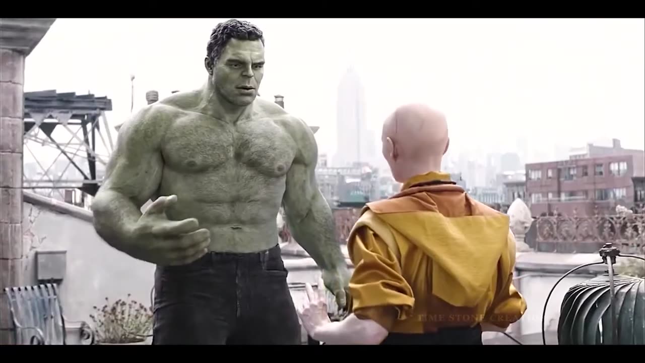 Time Stone Scene in Hindi "Hulk Meets the Ancient One" Avengers Endgame Movie Clip HD - Marvel Movie