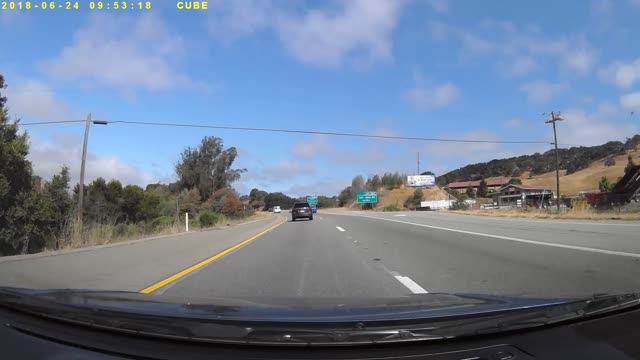 Runaway Tire Catches Serious Air