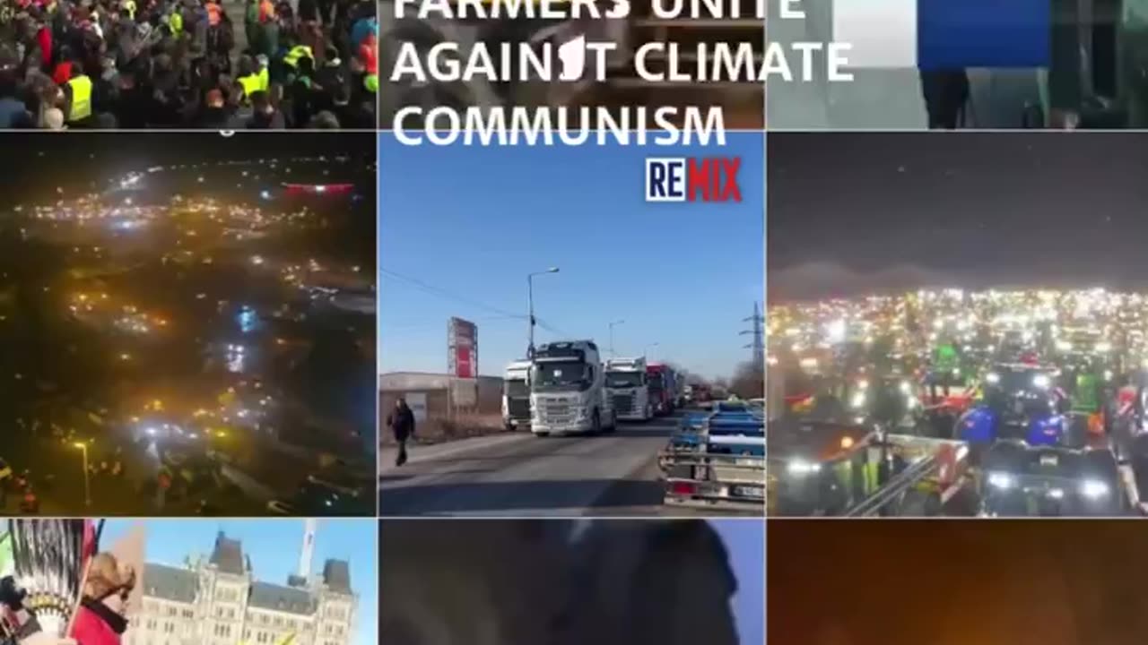 Farmers Unite Around the World to Protest Against Climate Communism