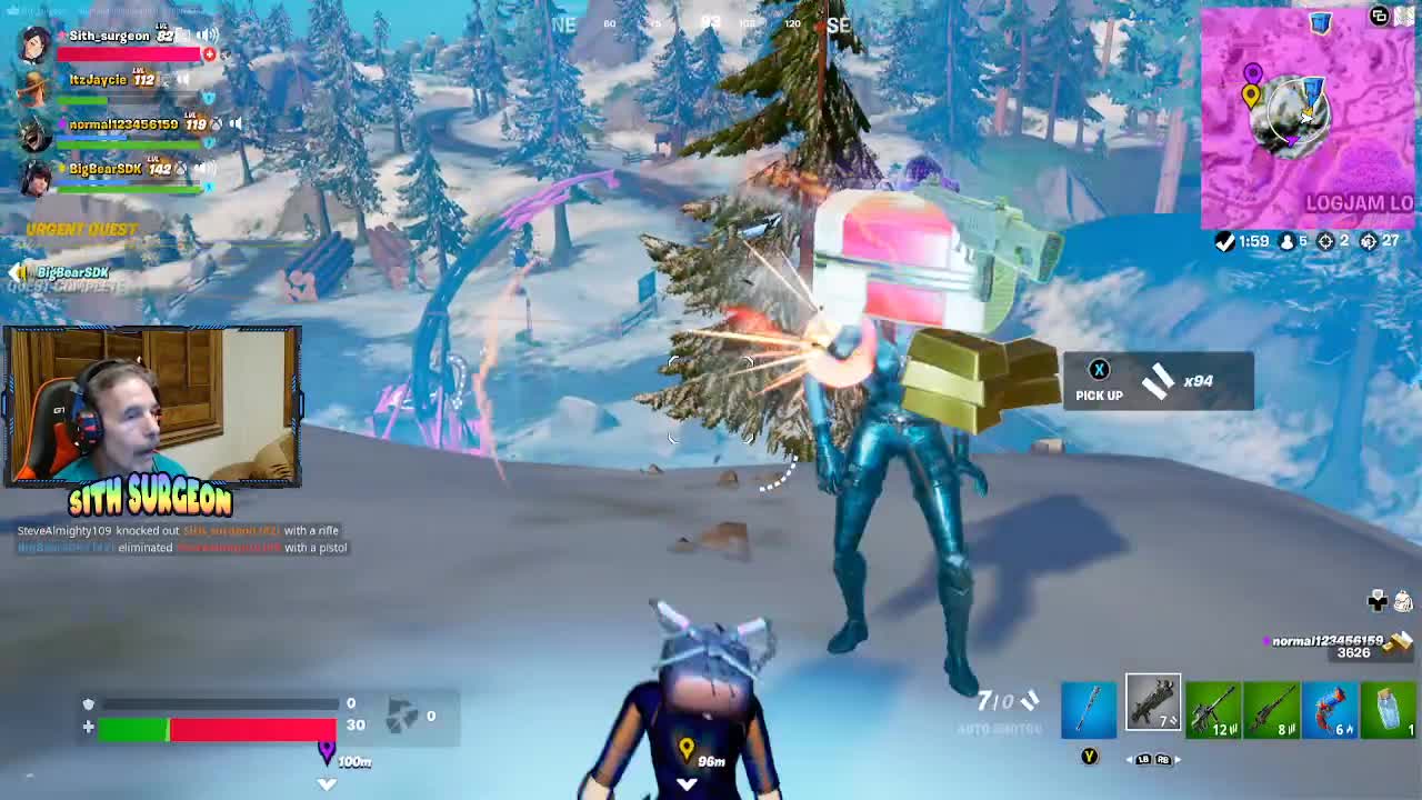 Sithsurgeon - Fortnite Live Stream. Fortnite with Viewers.