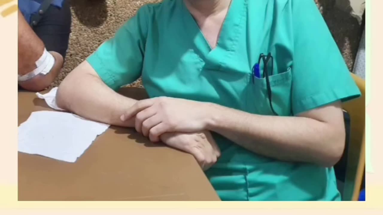 被以色列狙擊手包圍住的加薩醫院