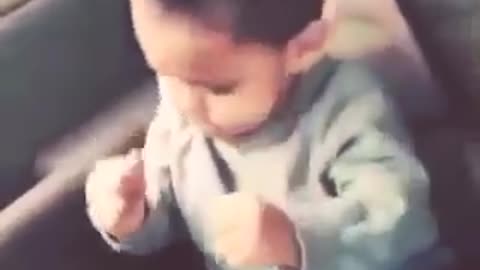 10 seconds funny video of a baby