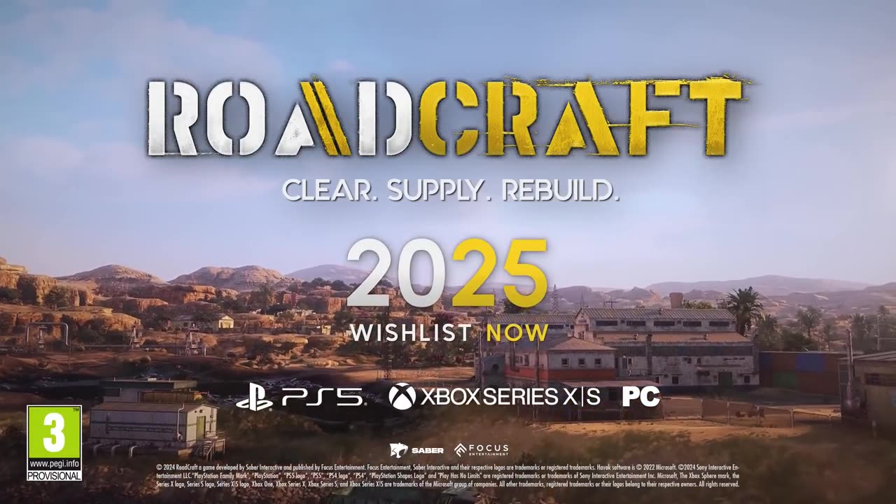 RoadCraft - Official Reveal Trailer | gamescom 2024