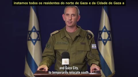 Uma mensagem urgente para os residentes de Gaza:???