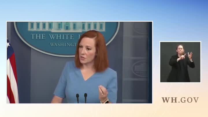 Psaki Confirms Military Leaders Advised Biden to Leave 2,500 Troops in Afghanistan