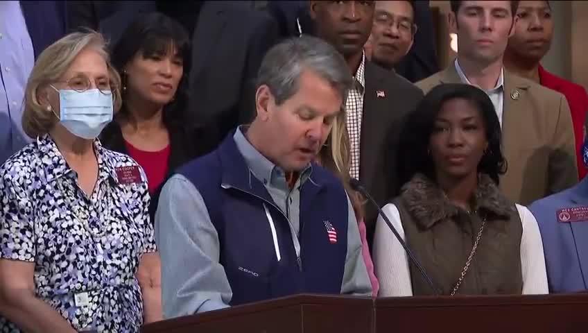 Georgia Gov. Brian Kemp MLB, Coca-Cola & Delta may be scared of Stacey Abrams, Joe Biden