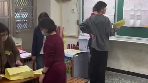 Taiwan voting