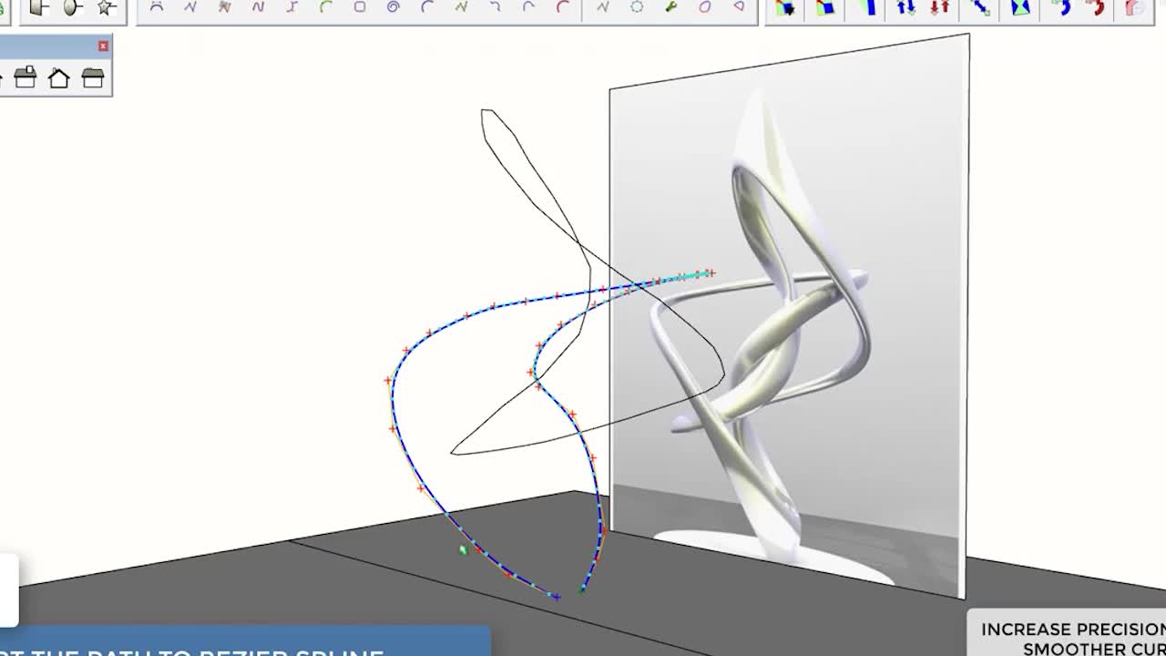 3D perspective needs to pay attention to the line processing of intersecting buildings.