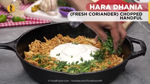 Creamy Tikka Reshmi Naan without oven Recipe by Food Fusion