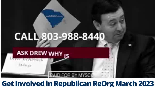 2022-05-20 - #FireDrew - Why We Need New Leadership at the SCGOP