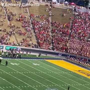 Radical Leftist Protesters Storm Field During USC-Cali Game - Shut Down Game