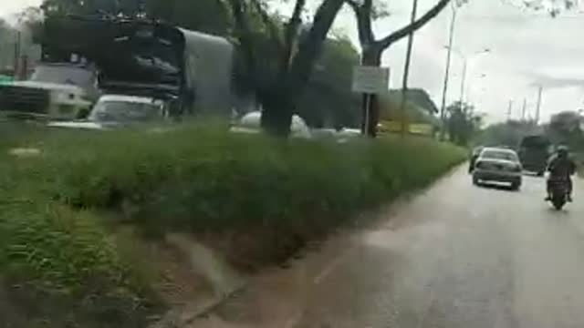 trancón en el anillo vial bga