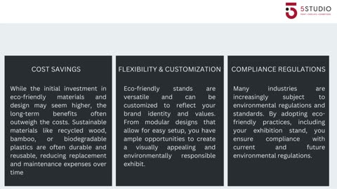 Why an Eco-Friendly Exhibition Stand is a Great Investment
