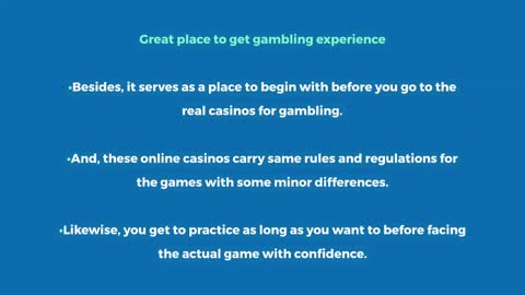 Reasons you should prefer online casinos over real casinos