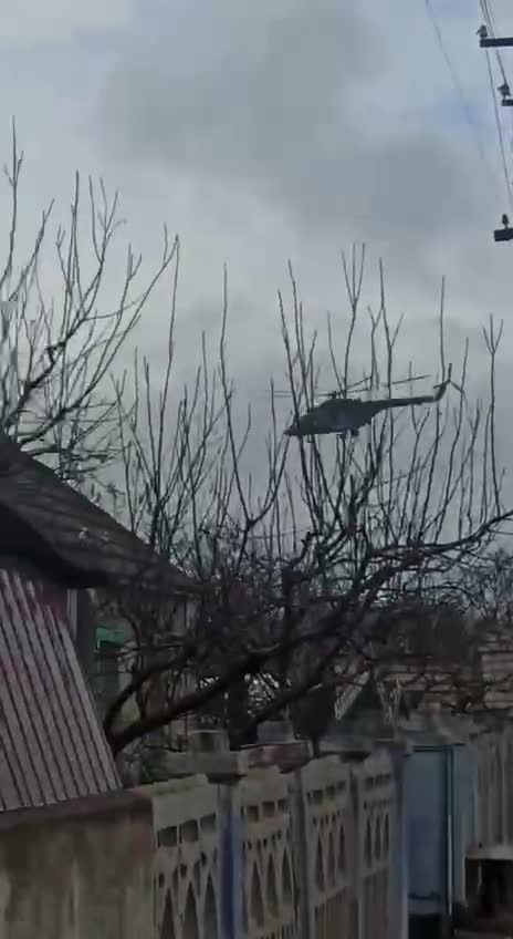 Russian helicopters in Odessa region