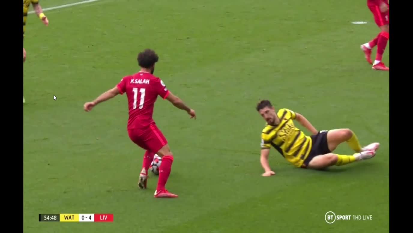 Salah Super Goal vs Watford