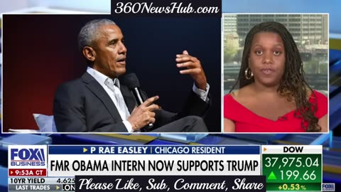 Black Lady a Obama Intern Red Pilled Loves Trump