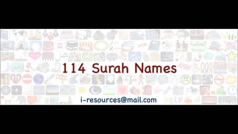 114surah names❤️☝️🌍