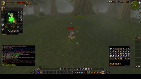 Turtle Wow - Testing if my level 1 rogue with fully buffed 69% dodge can kill Hogger in 1v1