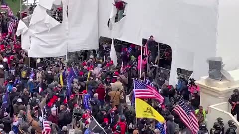 Was some of the rioting at the Capitol unreal?