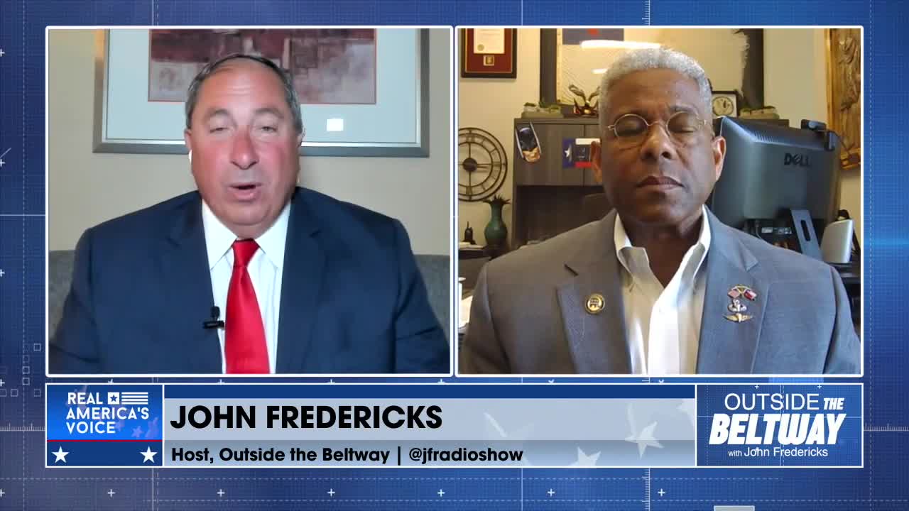 Allen West joins John Fredericks today on #OutsideTheBeltway to talk about the #TexasWall