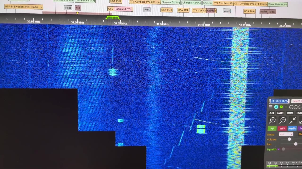 32.180 MHz FM 77.0 Hz PL Tone Radio Taxi Dispatch - Costa Rica With Pulsing Data QRM - 28 April 2023