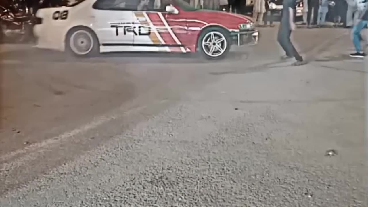 14 August night |Car drifting |burnout