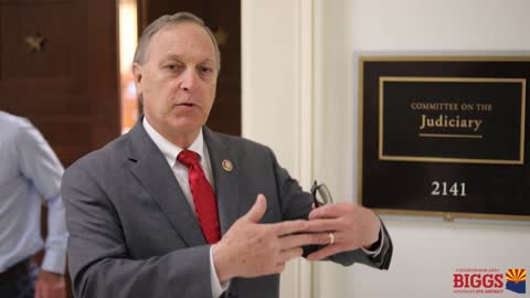 Congressman Biggs Rejects Democrats' Trump-Focused Legislation