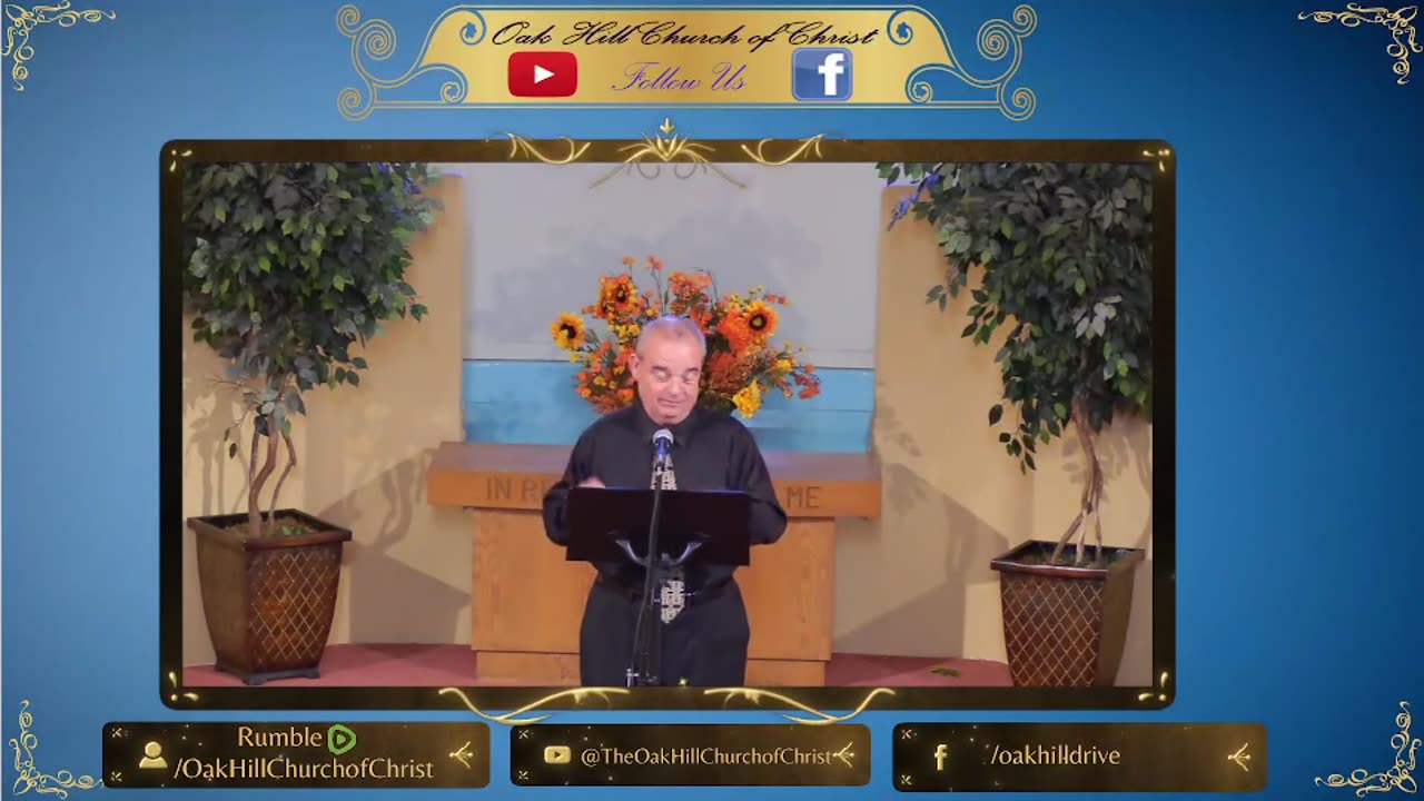 Oak Hill Church of Christ 11-26-23 Worship Stream Live!