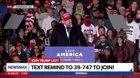 President Trump Speech, Save America rally in Florence, Arizona