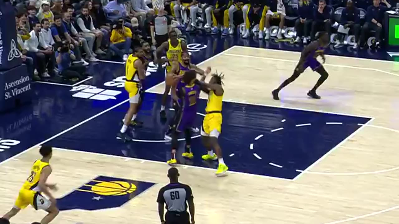 Dinwiddie Steals, LeBron Soars! Lakers Cap Steal with Fast Break Dunk