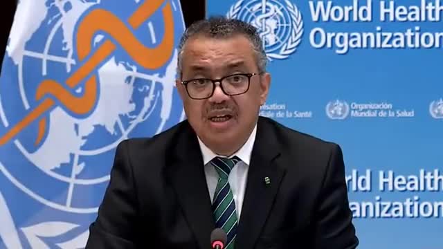 Tedros concerned about "false sense of security" that vaccines have ended pandemic