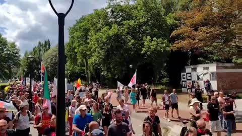 Thousands of Citizens in Eindhoven to Support the Protests of Dutch Farmers