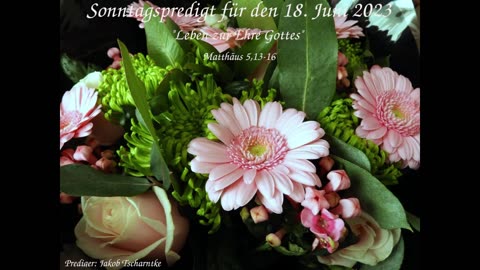 Sonntagspredigt für den 18. Juni 2023