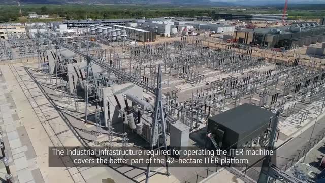 ITER SITE CONSTRUCTION IS NOW 78 % COMPLETE